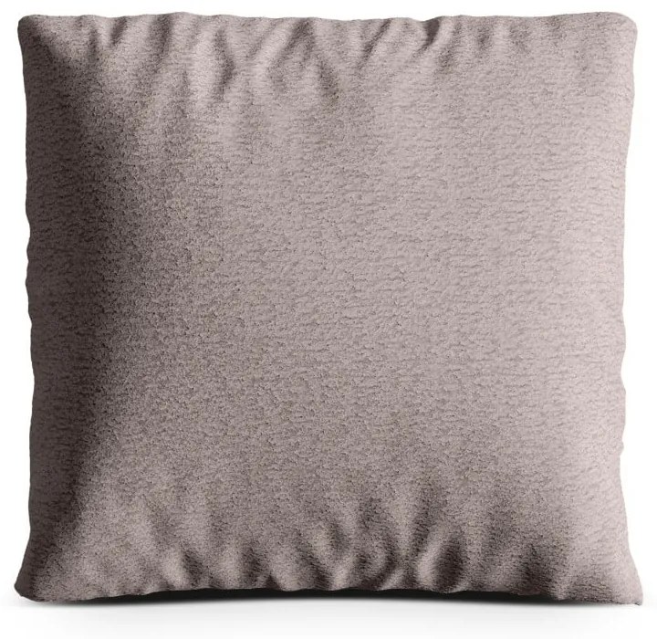 Сиво-бежова възглавница за диван от прежда с примки от букле Kemi – Cosmopolitan Design