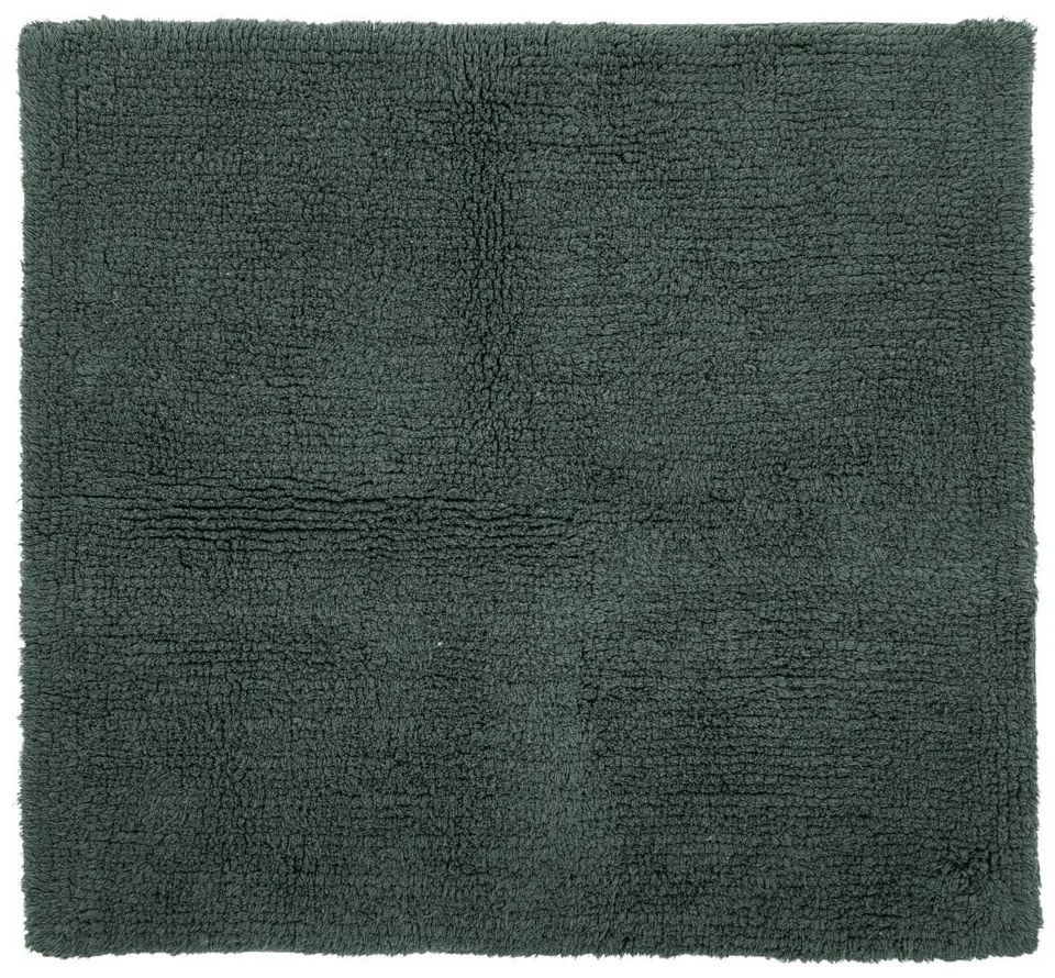 Тъмнозелен килим за баня 60x60 cm Riva - Tiseco Home Studio