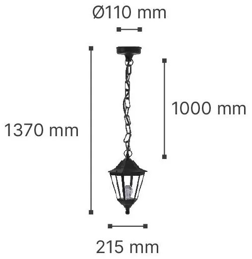 Светлина за окачване it-Lighting Redfish 803001