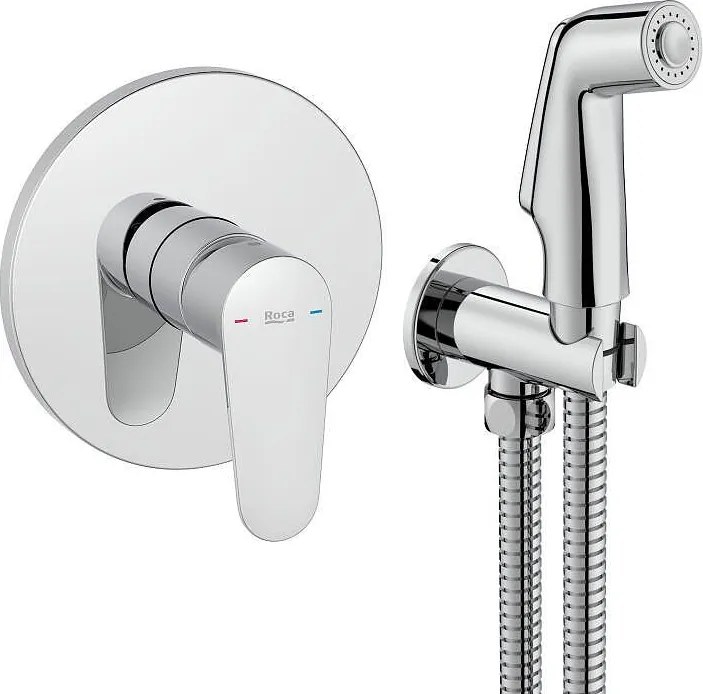 Комплект смесител за вграждане Victoria Plus, A5A224FC00 + хигиенен душ A5B9230C00