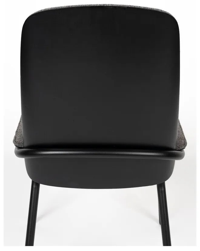 Тъмносиви трапезни столове в комплект от 2 броя Clip - Zuiver