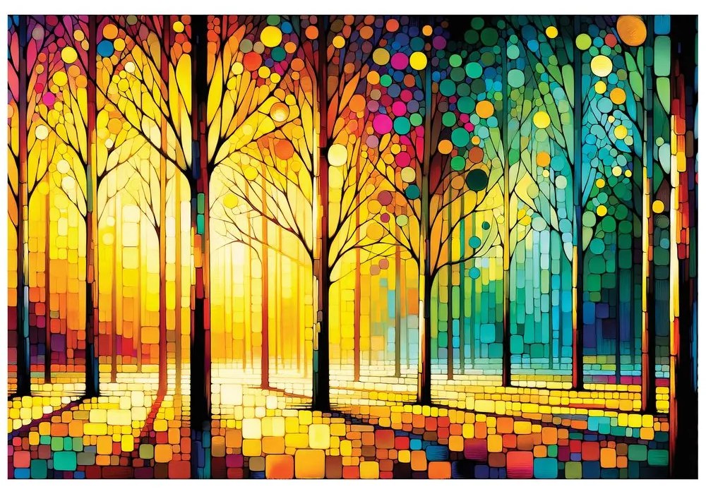 Тапет – Цветна горска мозайка