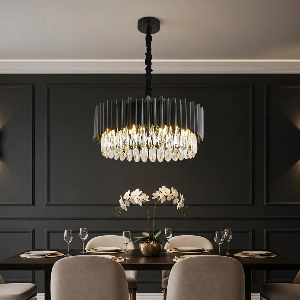 Лампа APP1657-8CP Black