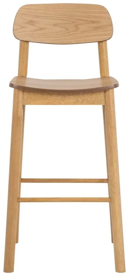 Бар стол в естествен цвят (височина на седалката 74 cm) Barlow – Actona