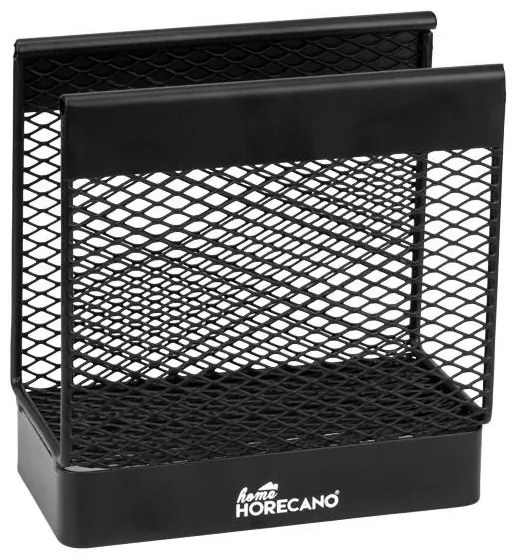 Horecano - Метален салфетник 13,3x6,7xh14см MATT BLACK HOME-(KM057A)