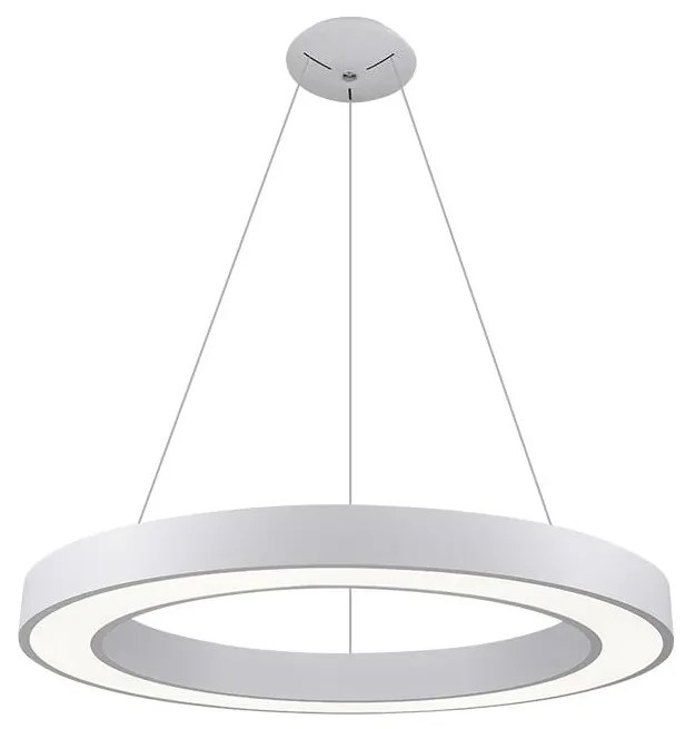 LED2 - LED Пендел SATURN LED/80W/230V 3000K Ø 80 см бял