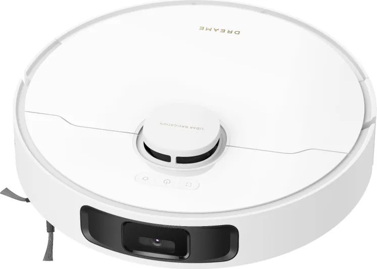Прахосмукачка робот Dreame L10s Plus RLL42SD, 7000 Pa, 5200 mAh, 60W, До 145 м2, Станция за зареждане и автоматично изпразване, Автономия 155 мин, Бял