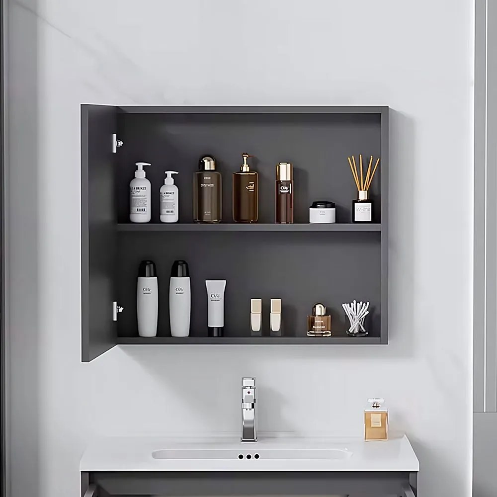 Комплект мебели за баня с мивка Paris 60cm Grey