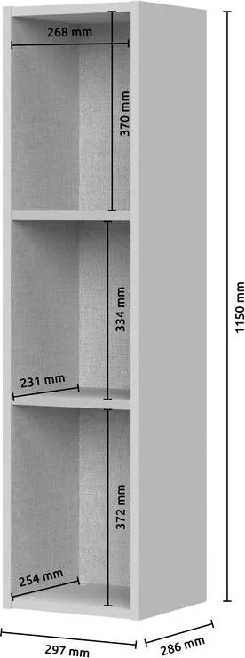 Стенен Колонен Шкаф Фантом
