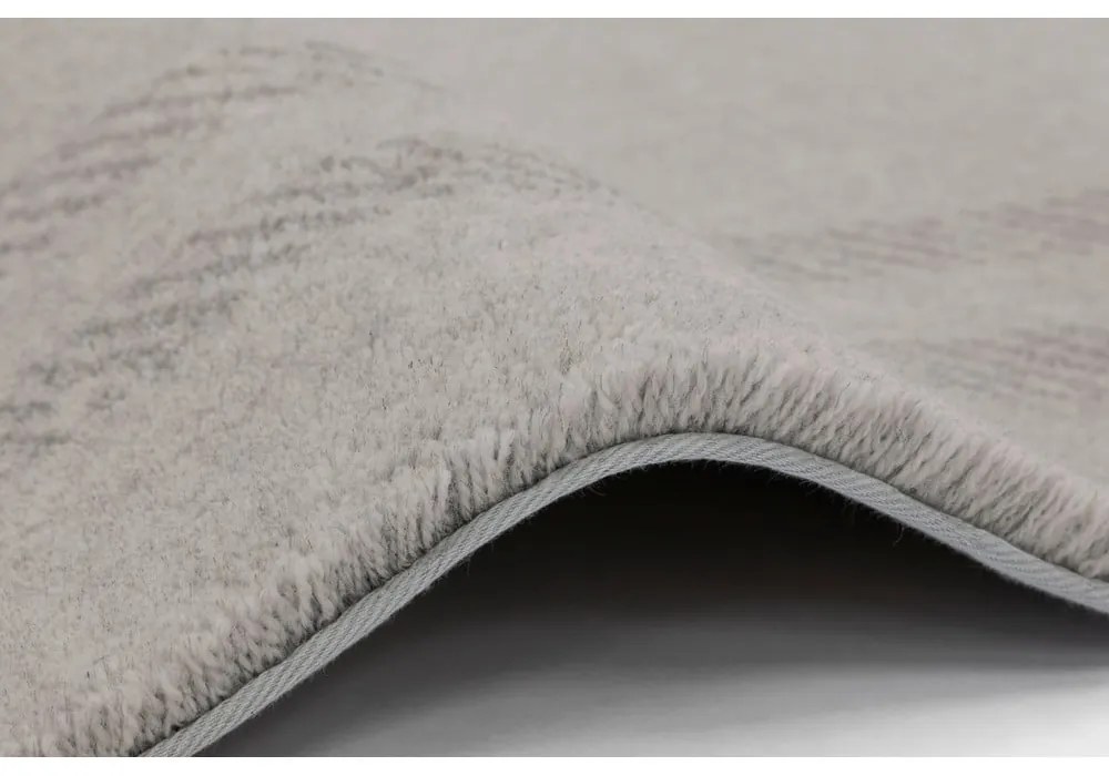 Кремав вълнен килим 300x400 cm Calisia M Grid Rim – Agnella