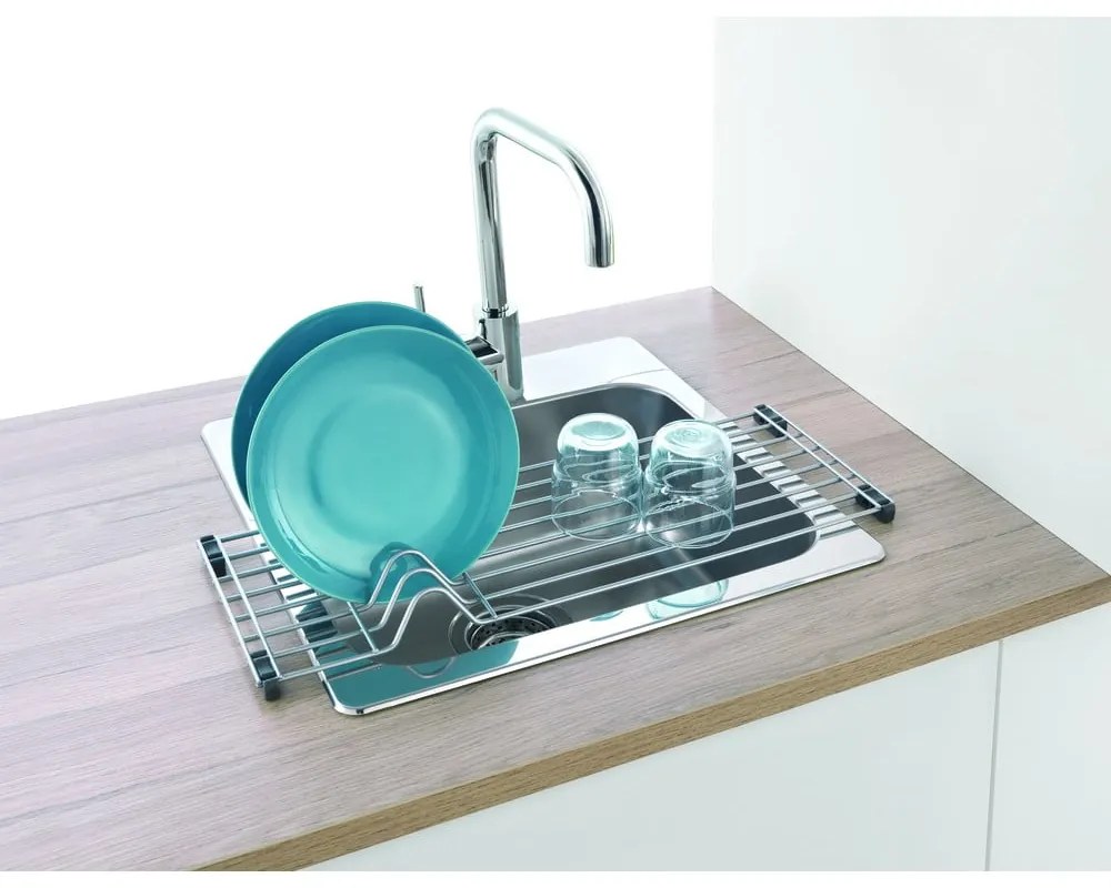 Мрежа за капково напояване от неръждаема стомана над мивката Tex - Metaltex