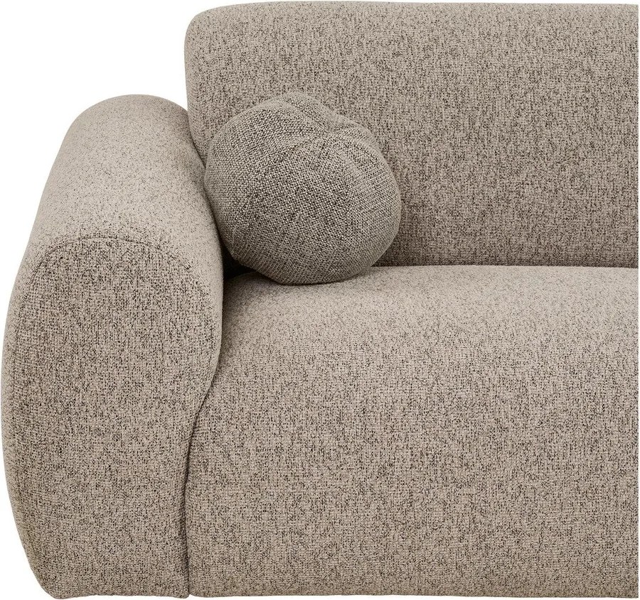 Сиво-бежов ъглов диван (десен ъгъл) Clyde – House Nordic