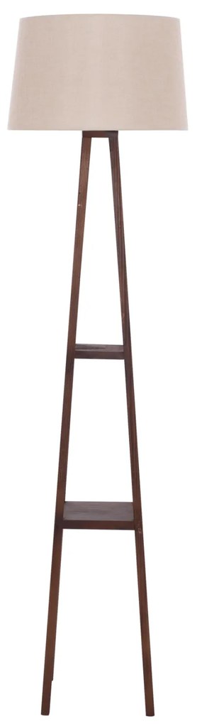 Подова лампа HM7695.01 цвят орех-бежов