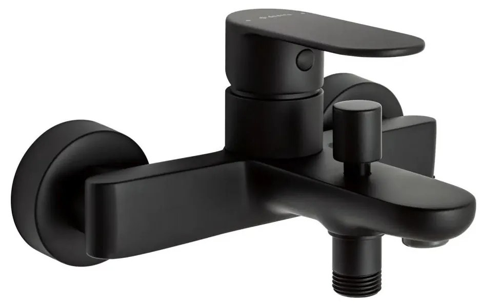 Deante BGA_N10M - Смесител за вана ALPINIA черен