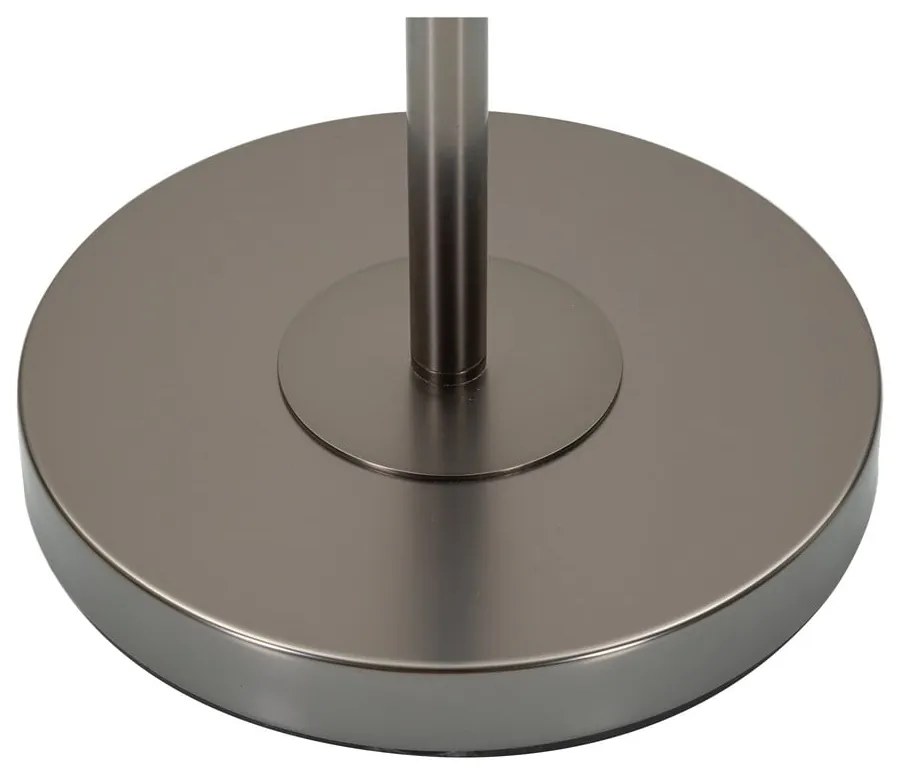 Сива подова лампа с текстилен абажур (височина 163 cm) Bright – Mauro Ferretti