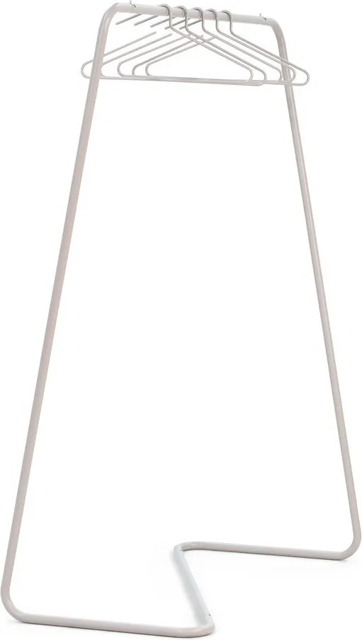 Кафяво-сива стоманена стойка за дрехи 118x160x57 cm Hang-On – Spinder Design