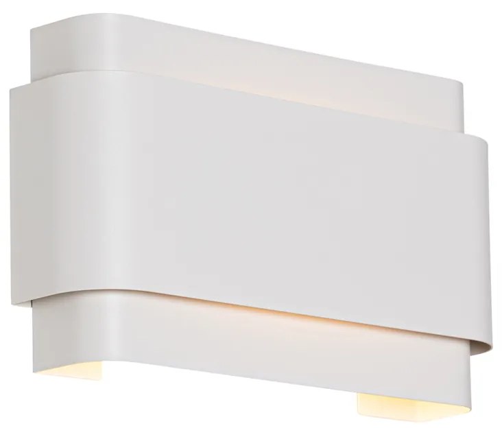 Смарт стенна лампа бяла 2-светлина вкл. Zigbee G9 - Coen