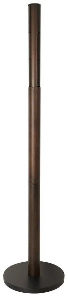 Черна дървена закачалка от естествен каучук Flapper - Umbra