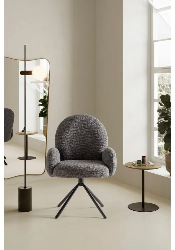 Тъмносив фотьойл Dario - Marckeric