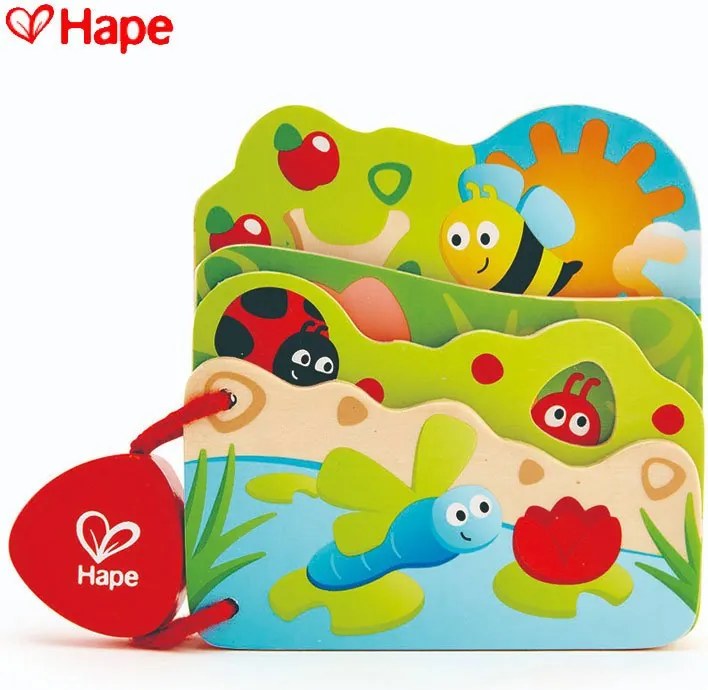 Hape - Дървена книжка