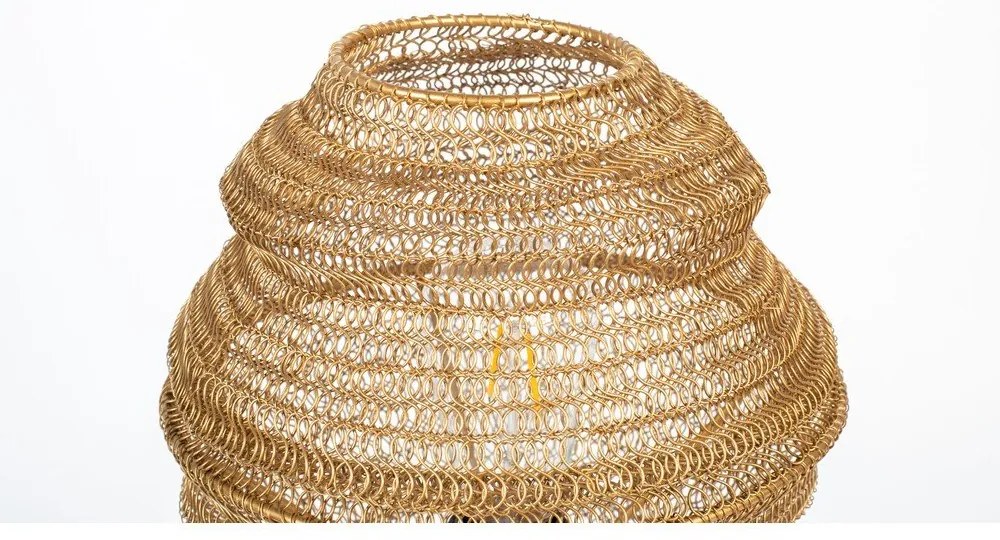 Настолна лампа в златисто Lena - White Label