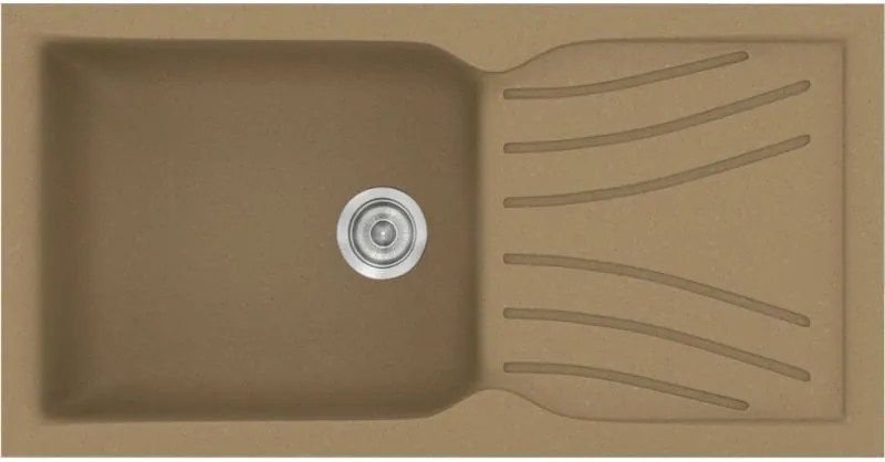 Мивка Sanitec 324-Metallic Coffee