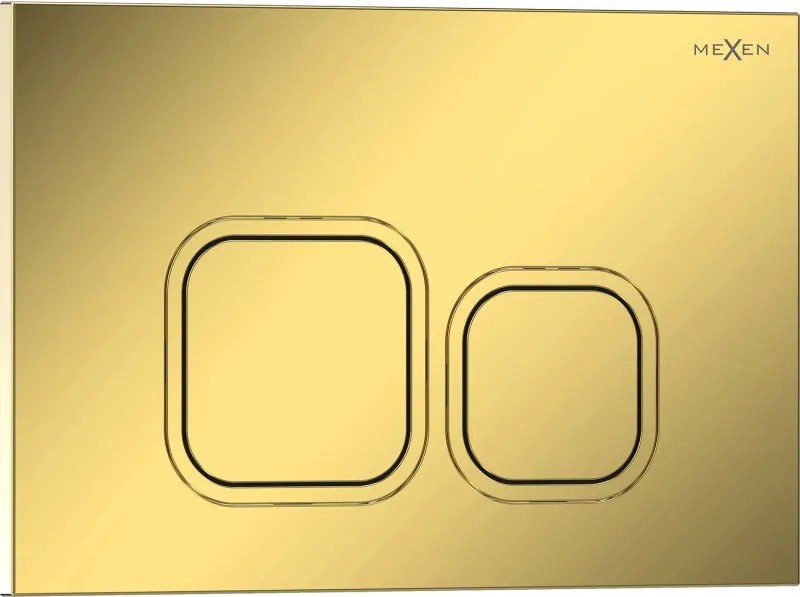 Mexen Tex 03 бутон за промивка, златен шампанско гланц - 6103-08