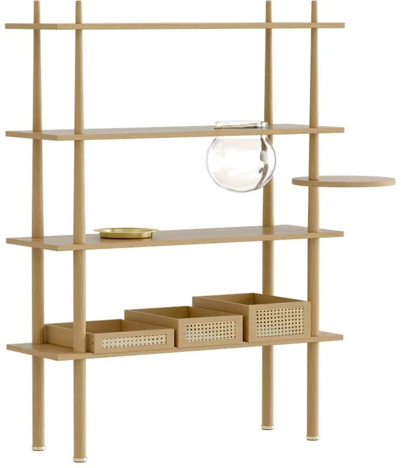 Компонент - аксесоар в дъбов декор в естествен цвят 35x18 cm Stories - UMAGE