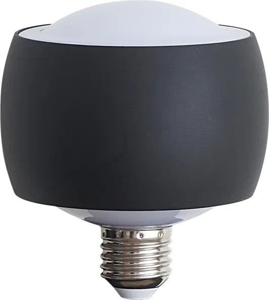 E27 LED декоративна крушка черна 6W 370 lm 3000K