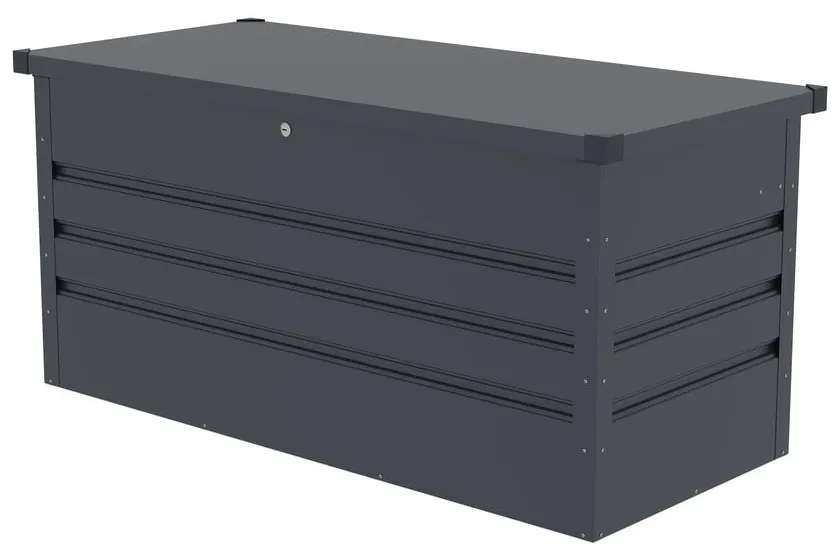 Антрацитна градинска кутия за съхранение Max A – Rojaplast