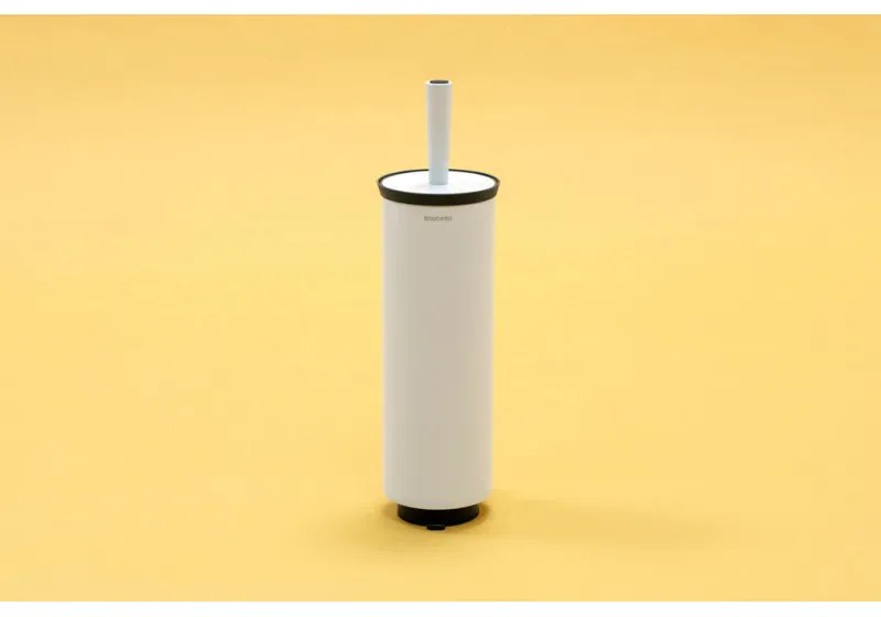 Четка за тоалетна Brabantia Profile 90300316, 43 см, Изцяло покрита четка, Възможност за стенен монтаж, Бял