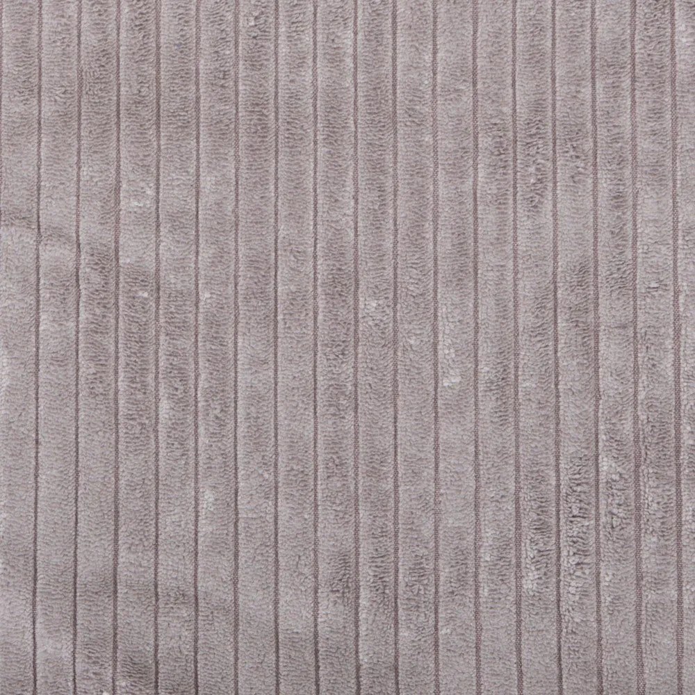 Ъглов диван от сив велур (ляв ъгъл) Ariella - Ropez