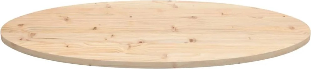 Плот за маса, 90x45x2,5 см, бор масив, овален