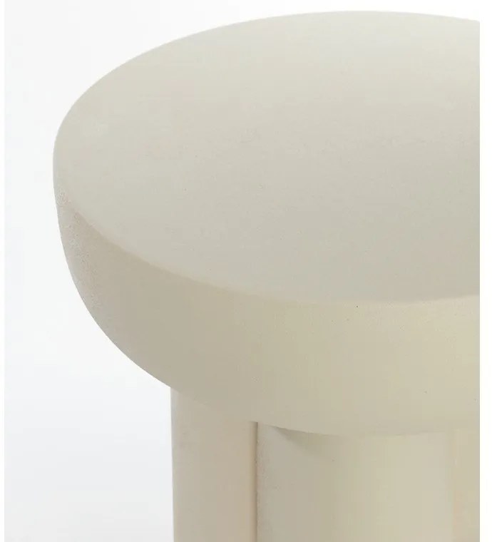 Метална кръгла странична масичка ø 46 cm Mikola – Light &amp; Living