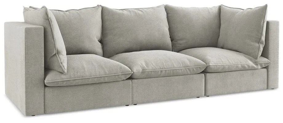 Светлосив диван 255 cm Manao – Makamii