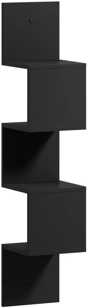 Етажерка Apolonia-Черен