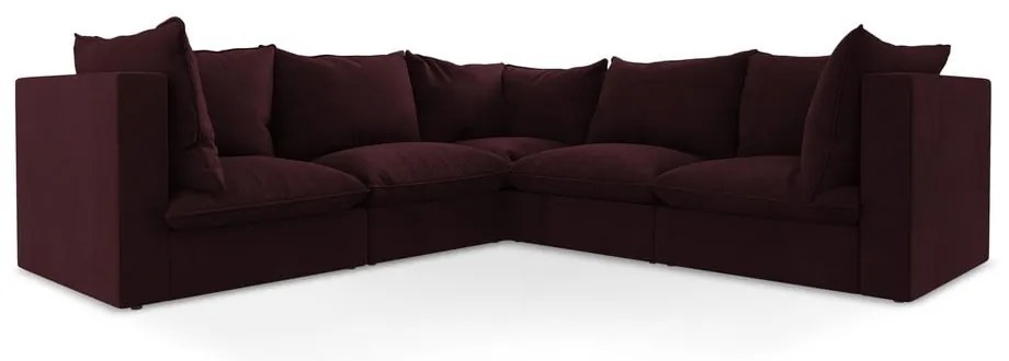 Бордо ъглов диван Manao – Makamii