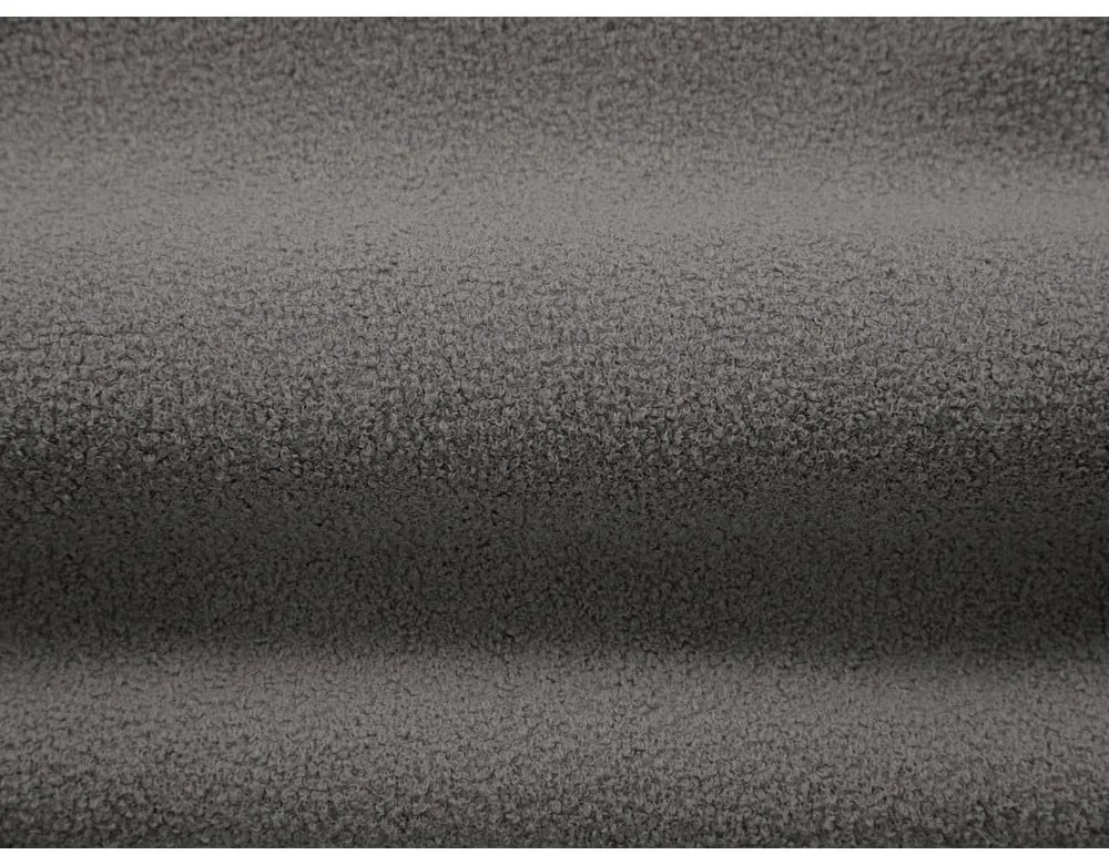 Сиво кресло от плат букле Chuck – Micadoni Home