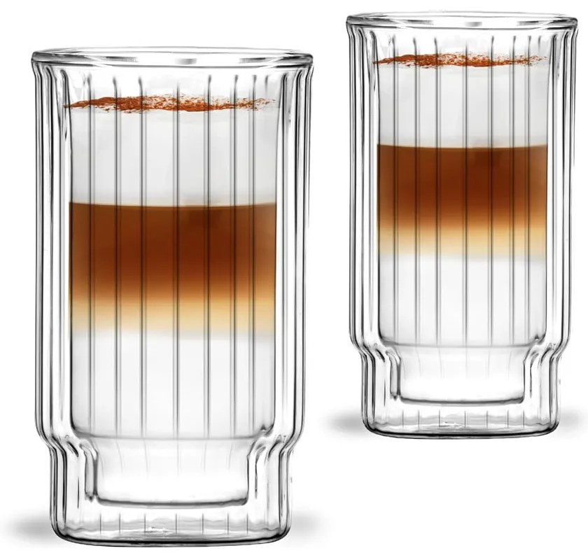 Комплект от 2 чаши с двойни стени , 300 ml - Vialli Design