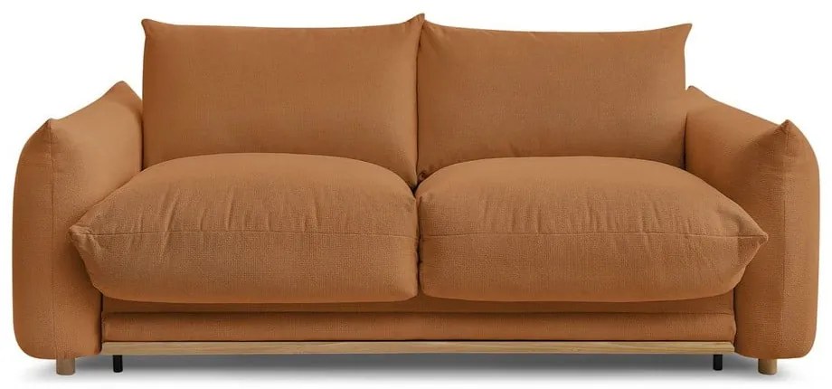 Оранжев сгъваем диван 234 cm Ernest – Bobochic Paris