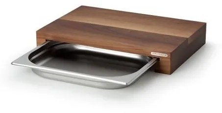 Continenta C4210 - Дъска за рязане с купа 39x27 cм орех