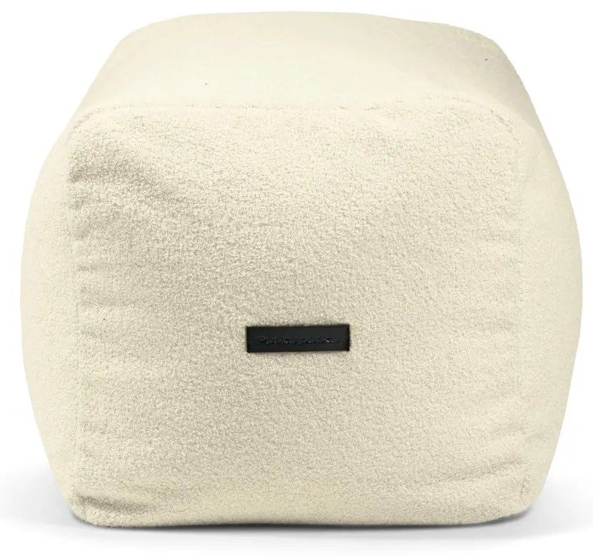 Кафяв пуф от букле Plus 70 Lounge – SLOWDOWN