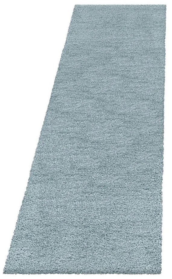 Синя пътека 80x250 cm Fluffy – Ayyildiz Carpets