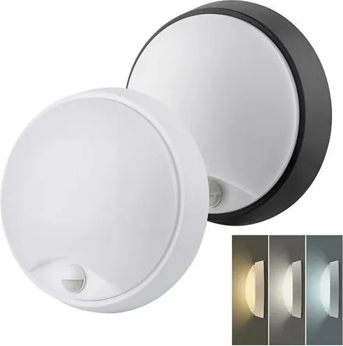 Solight WO780-2 - LED външно осветително тяло със сензор 20W/230V IP65 Ø 22 см