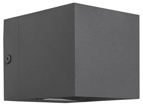 Модерна стенна лампа тъмно сива - Transfer