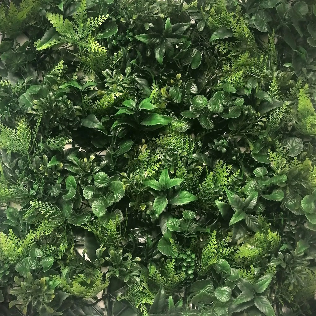 Изкуствена трева за стена, декорация А047, панел 50смх50см