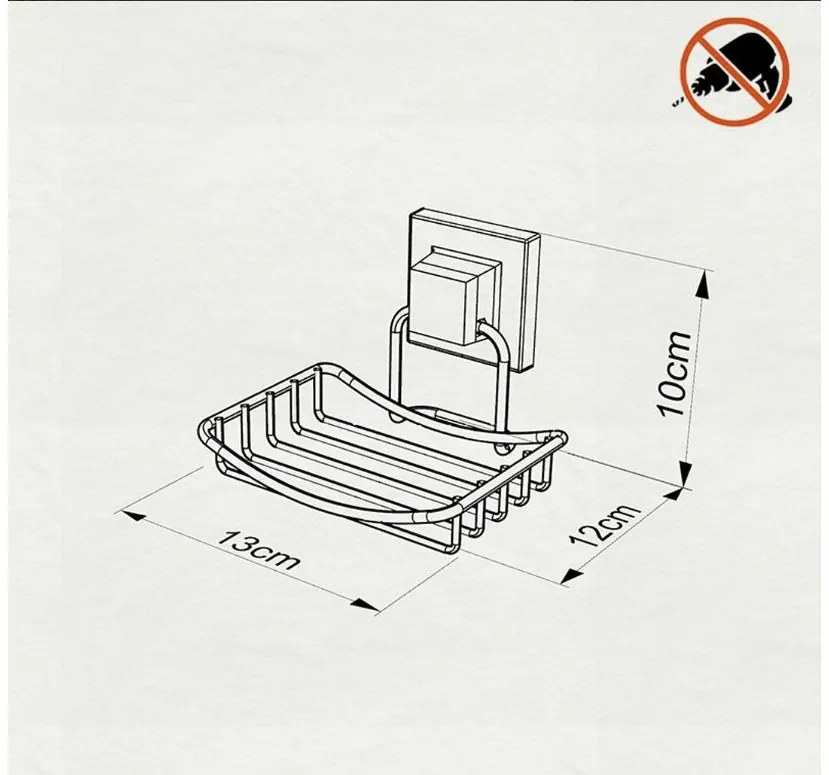 Поставка за сапун TEKNO TEL EF-265B easyFIX