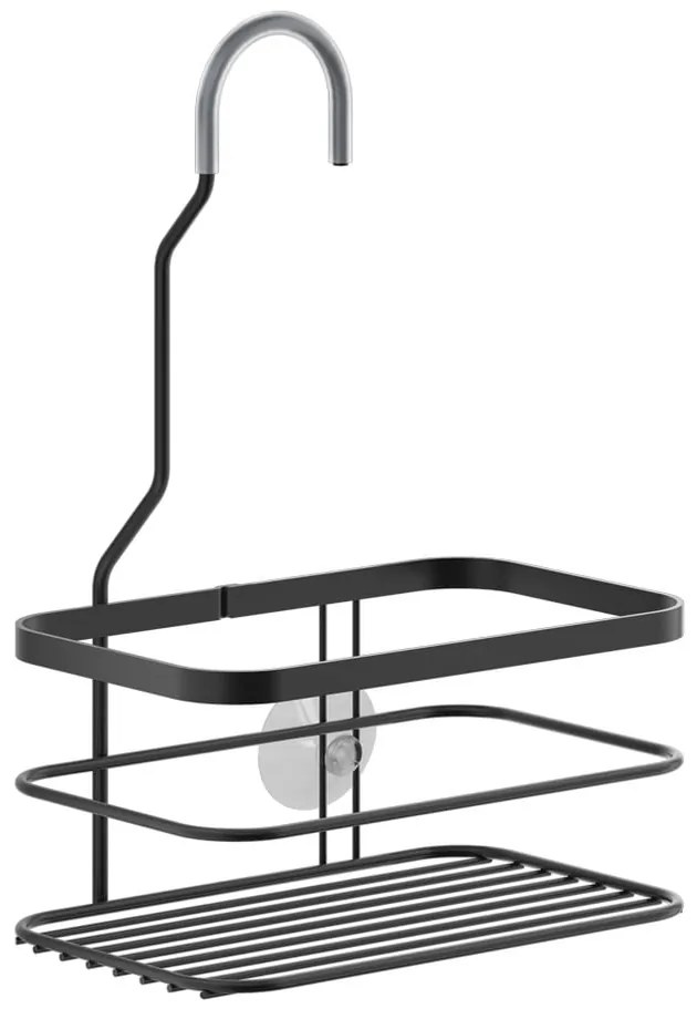 Черен висящ рафт за баня Origin - Metaltex