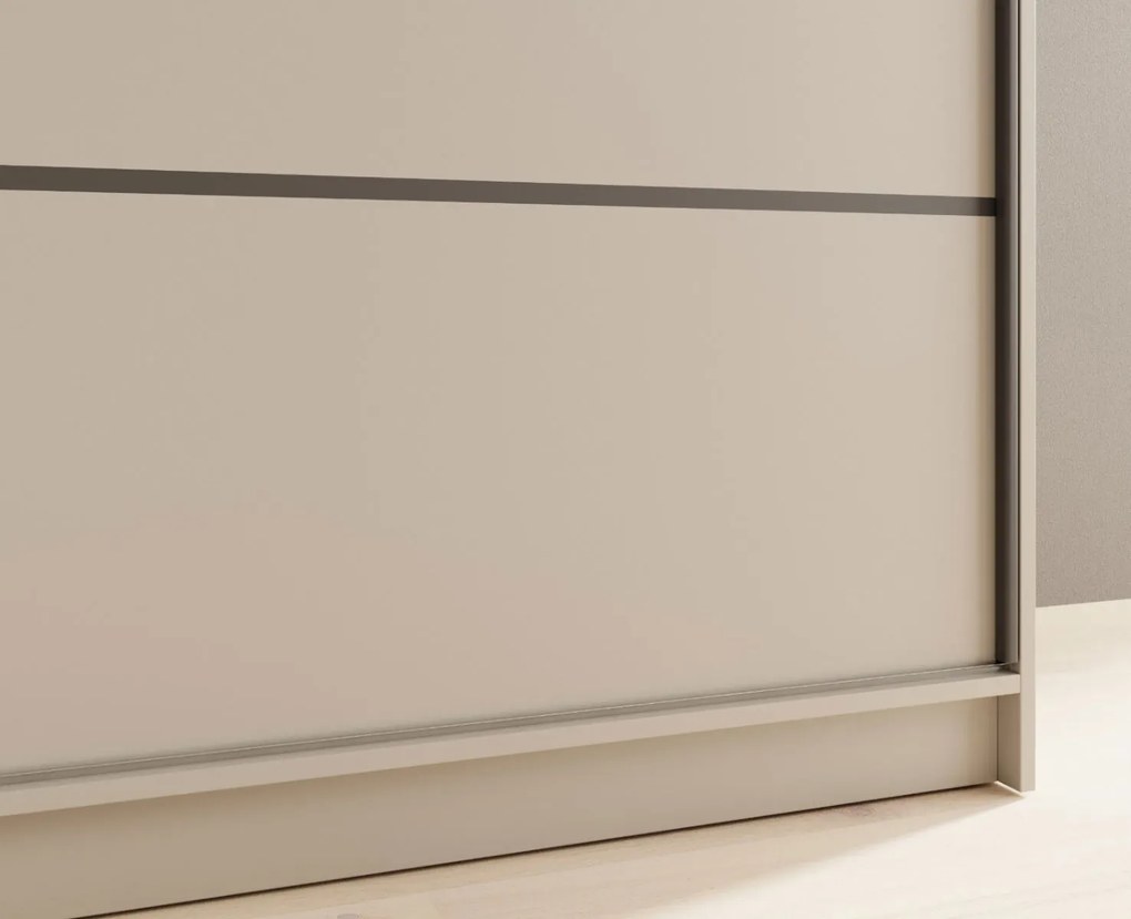 Плъзгащ се гардероб Shelvia 180-Кашмир