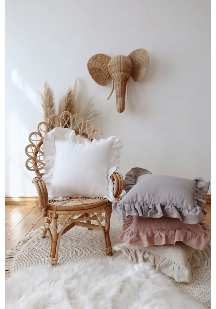 Бебешка калъфка за възглавница White Frill - Moi Mili